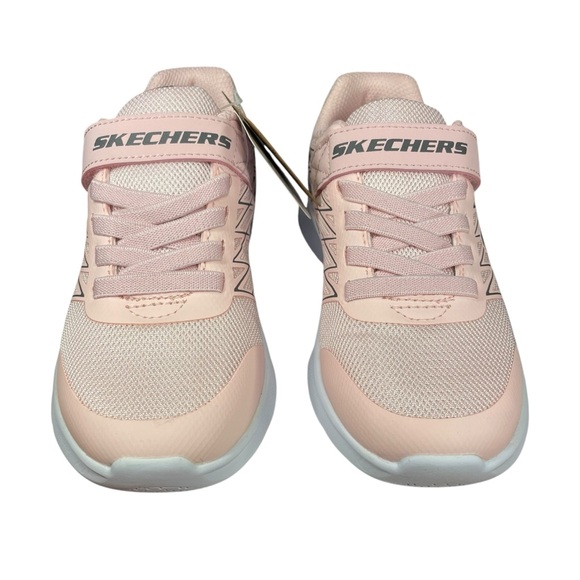 Skechers Toddler Girls Microspec Bold Delight Running Sneakers Light Pink. - Picture 2 of 9